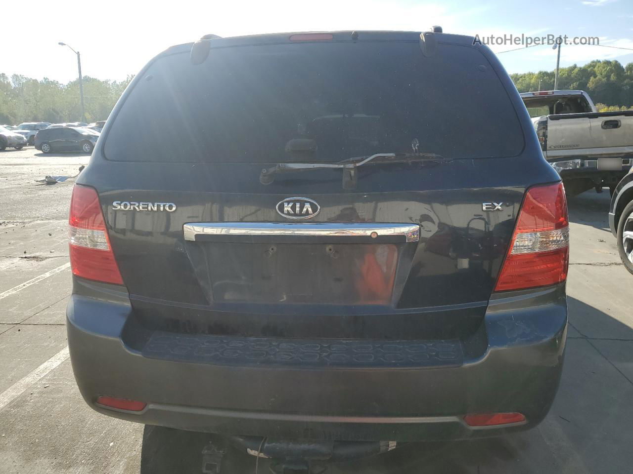 2008 Kia Sorento Ex Blue vin: KNDJD736685847685