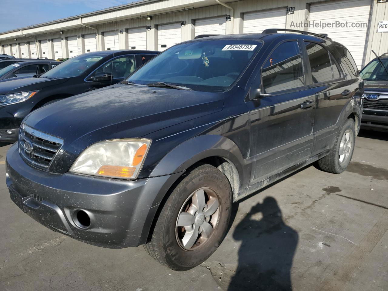 2008 Kia Sorento Ex Blue vin: KNDJD736685847685