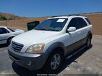 2008 Kia Sorento Ex White vin: KNDJD736785771099