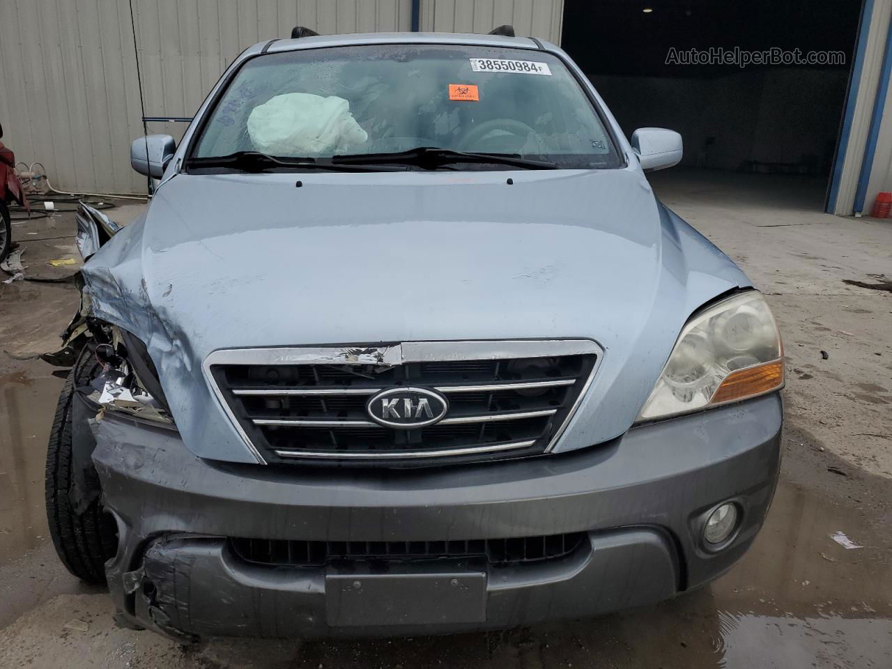 2008 Kia Sorento Ex Blue vin: KNDJD736X85763188