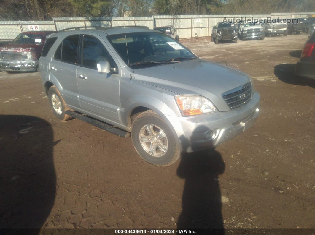 2008 Kia Sorento Ex Silver vin: KNDJD736X85798894