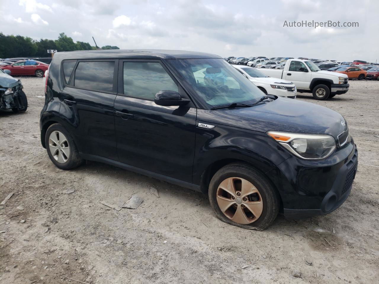 2016 Kia Soul  Black vin: KNDJN2A20G7242418