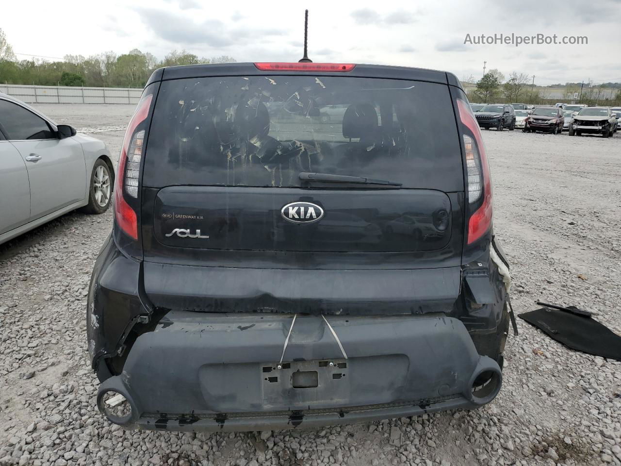 2016 Kia Soul  Черный vin: KNDJN2A20G7284099