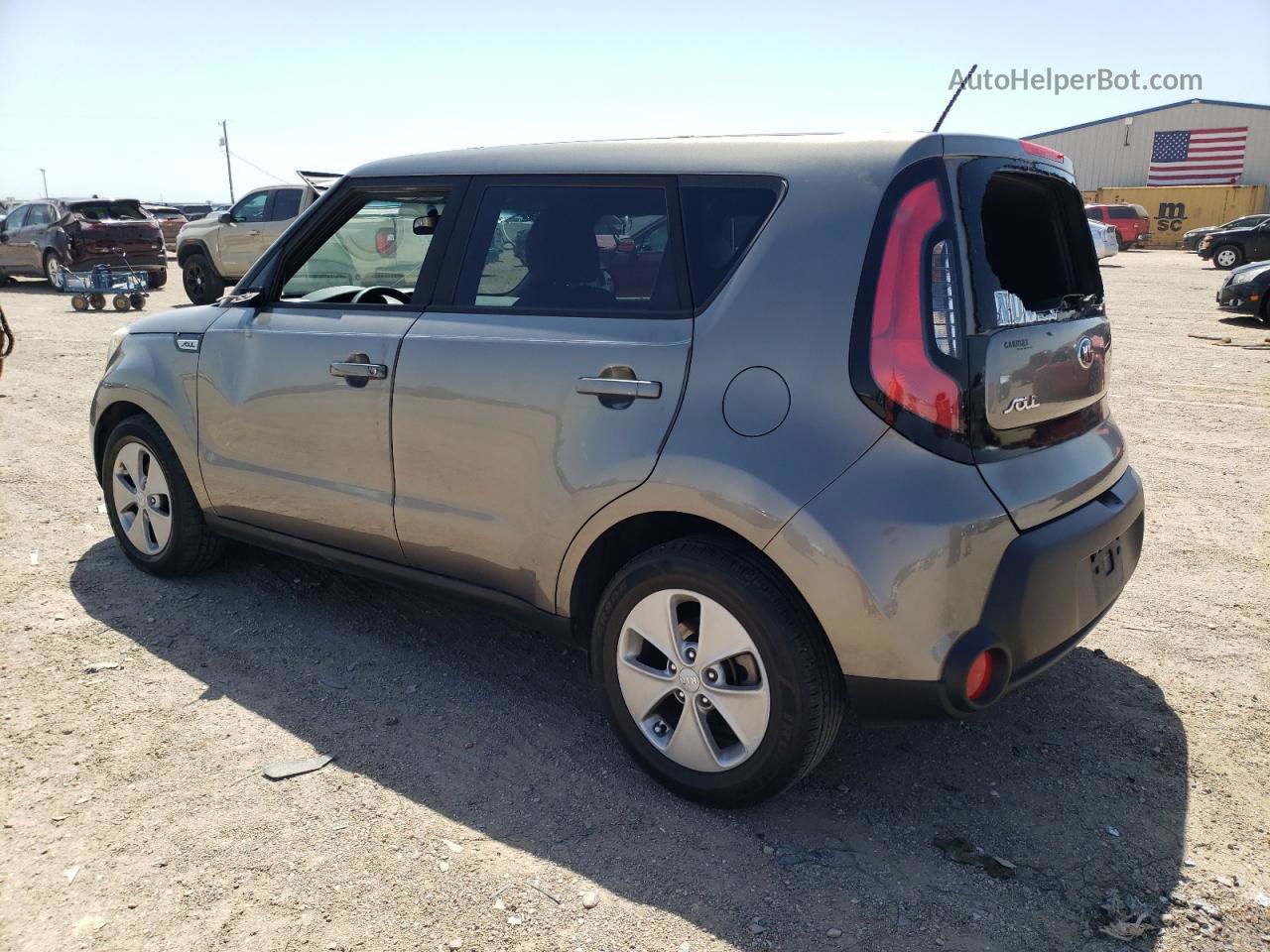 2016 Kia Soul  Gray vin: KNDJN2A20G7339702