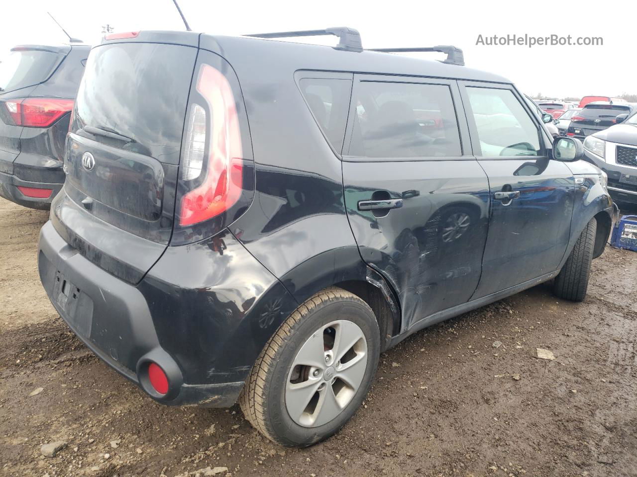 2016 Kia Soul  Black vin: KNDJN2A20G7361666