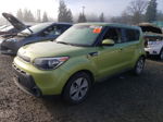 2016 Kia Soul  Green vin: KNDJN2A20G7844638