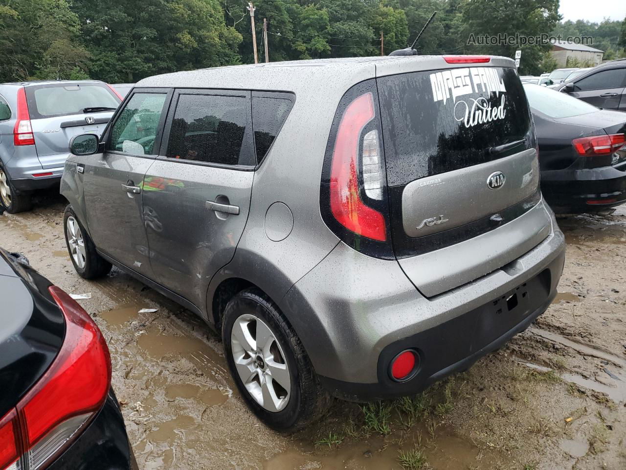 2019 Kia Soul  Серый vin: KNDJN2A20K7680798