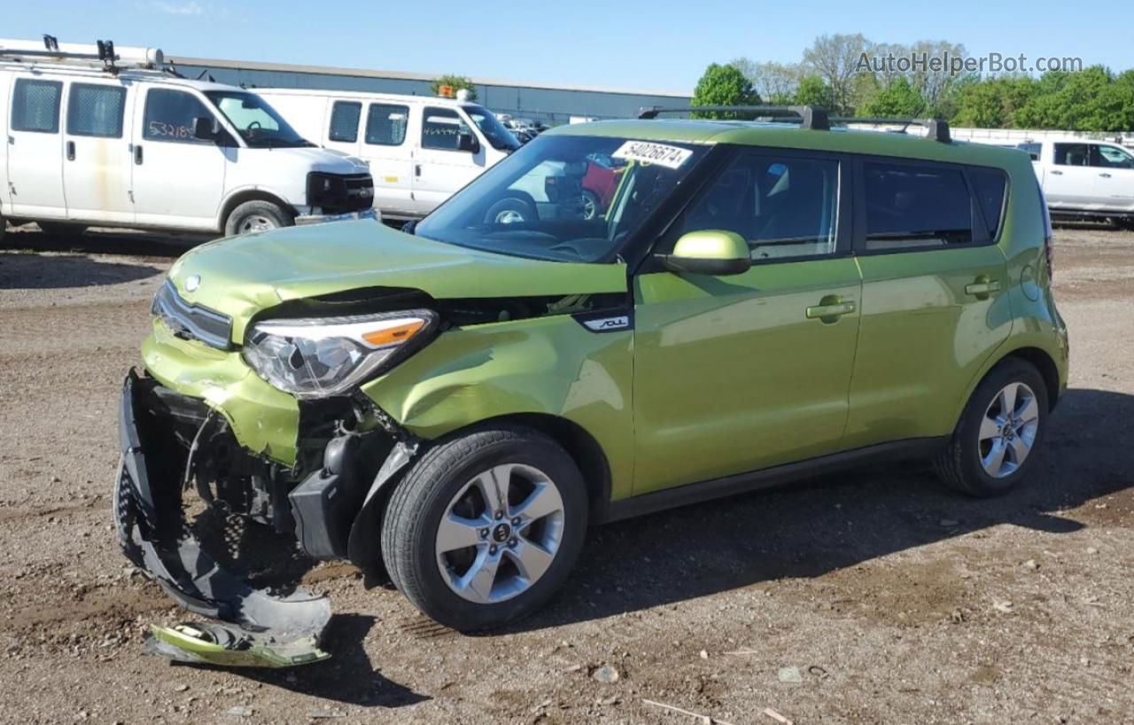 2019 Kia Soul  Green vin: KNDJN2A20K7914146