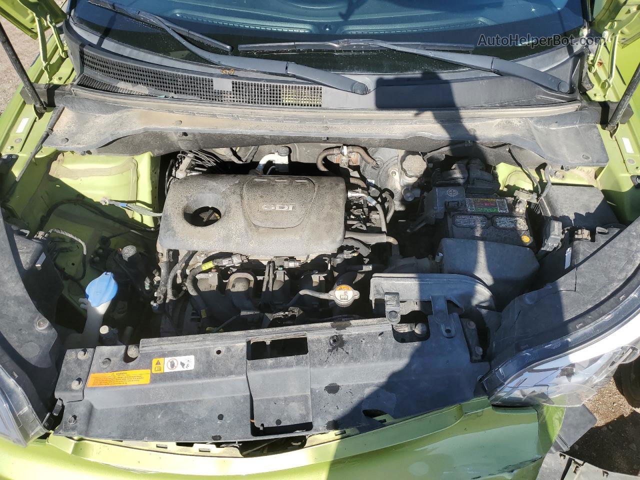 2019 Kia Soul  Green vin: KNDJN2A20K7914146