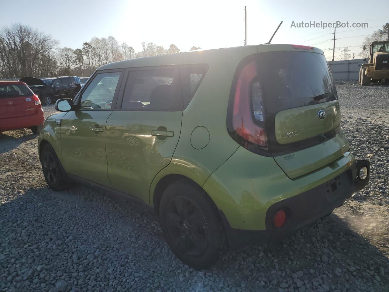 2019 Kia Soul  Green vin: KNDJN2A20K7916267