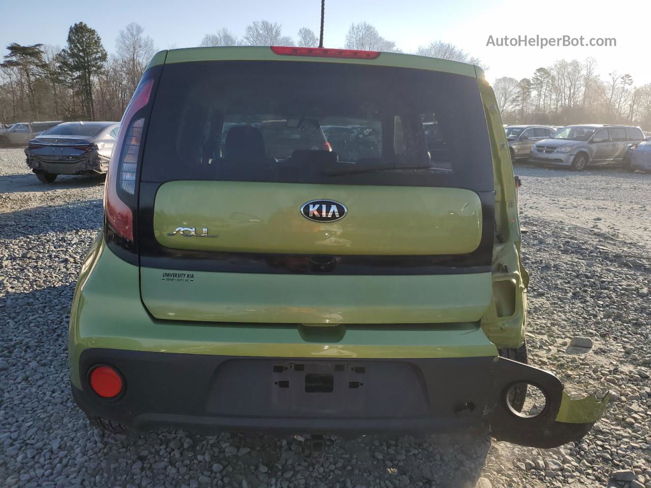 2019 Kia Soul  Green vin: KNDJN2A20K7916267