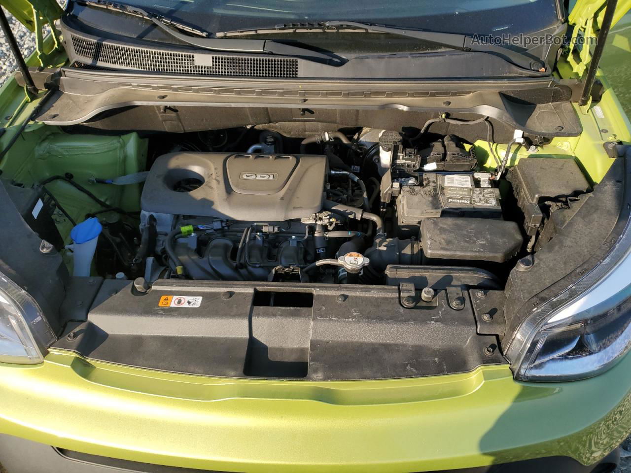 2019 Kia Soul  Green vin: KNDJN2A20K7916267