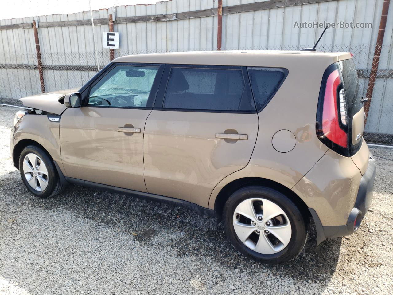 2016 Kia Soul  Brown vin: KNDJN2A21G7244596