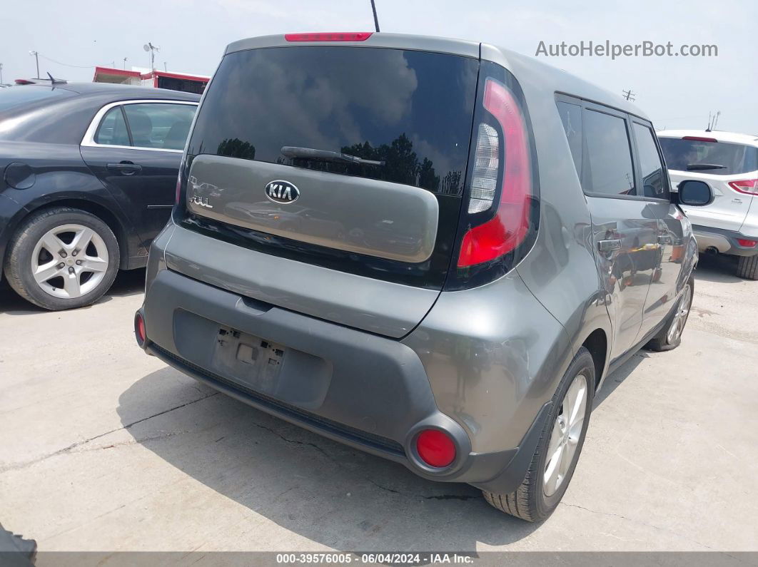 2016 Kia Soul   Серый vin: KNDJN2A21G7246008