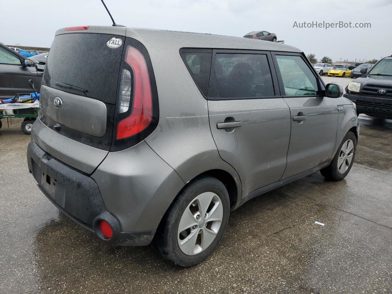 2016 Kia Soul  Gray vin: KNDJN2A21G7257199