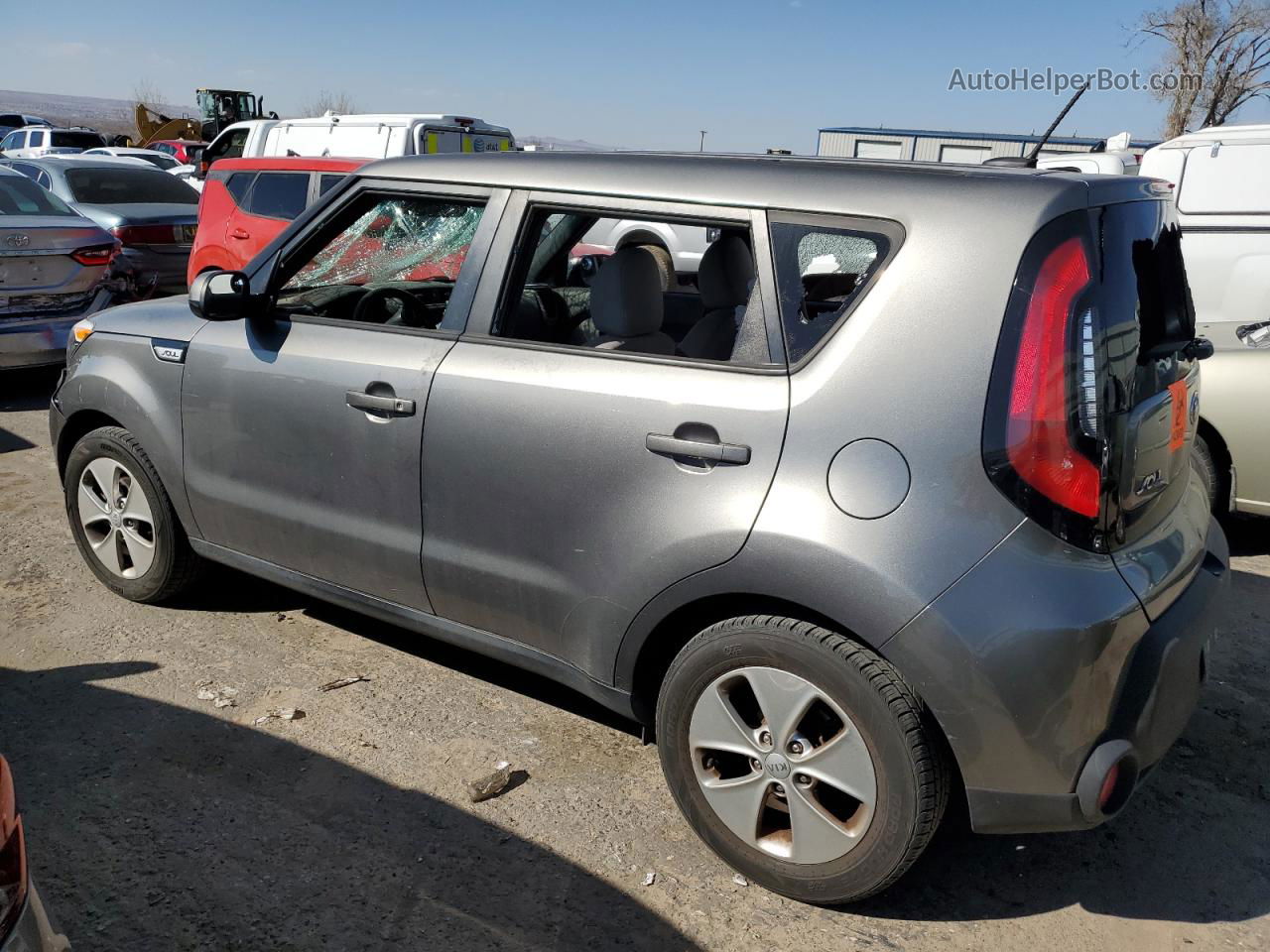 2016 Kia Soul  Silver vin: KNDJN2A21G7278649