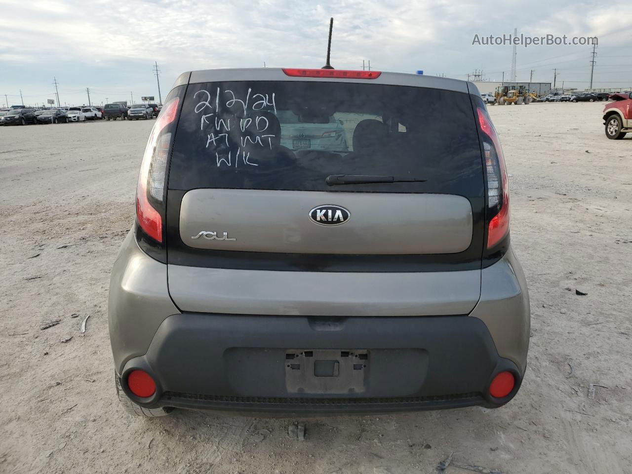 2016 Kia Soul  Угольный vin: KNDJN2A21G7289294