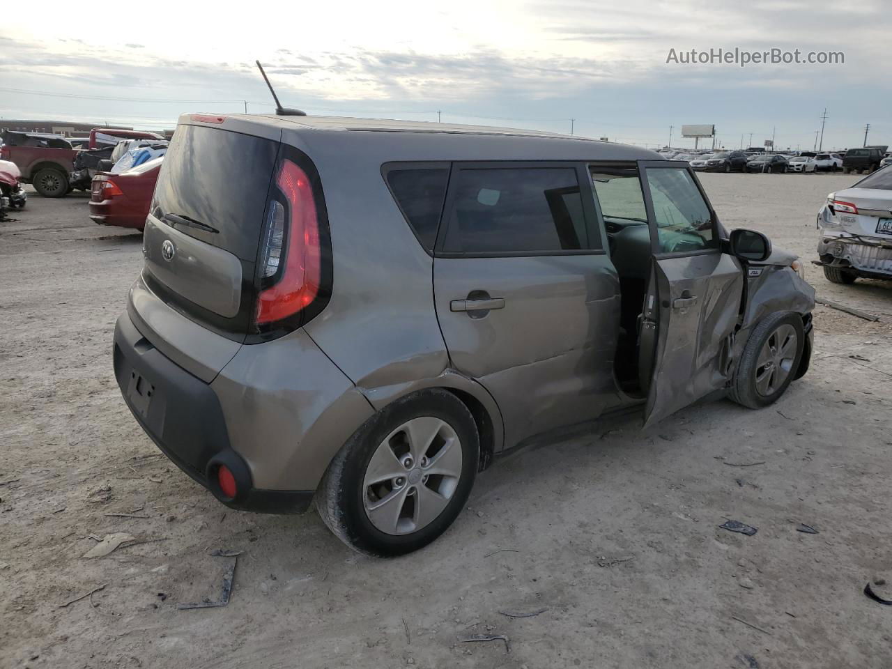 2016 Kia Soul  Charcoal vin: KNDJN2A21G7289294