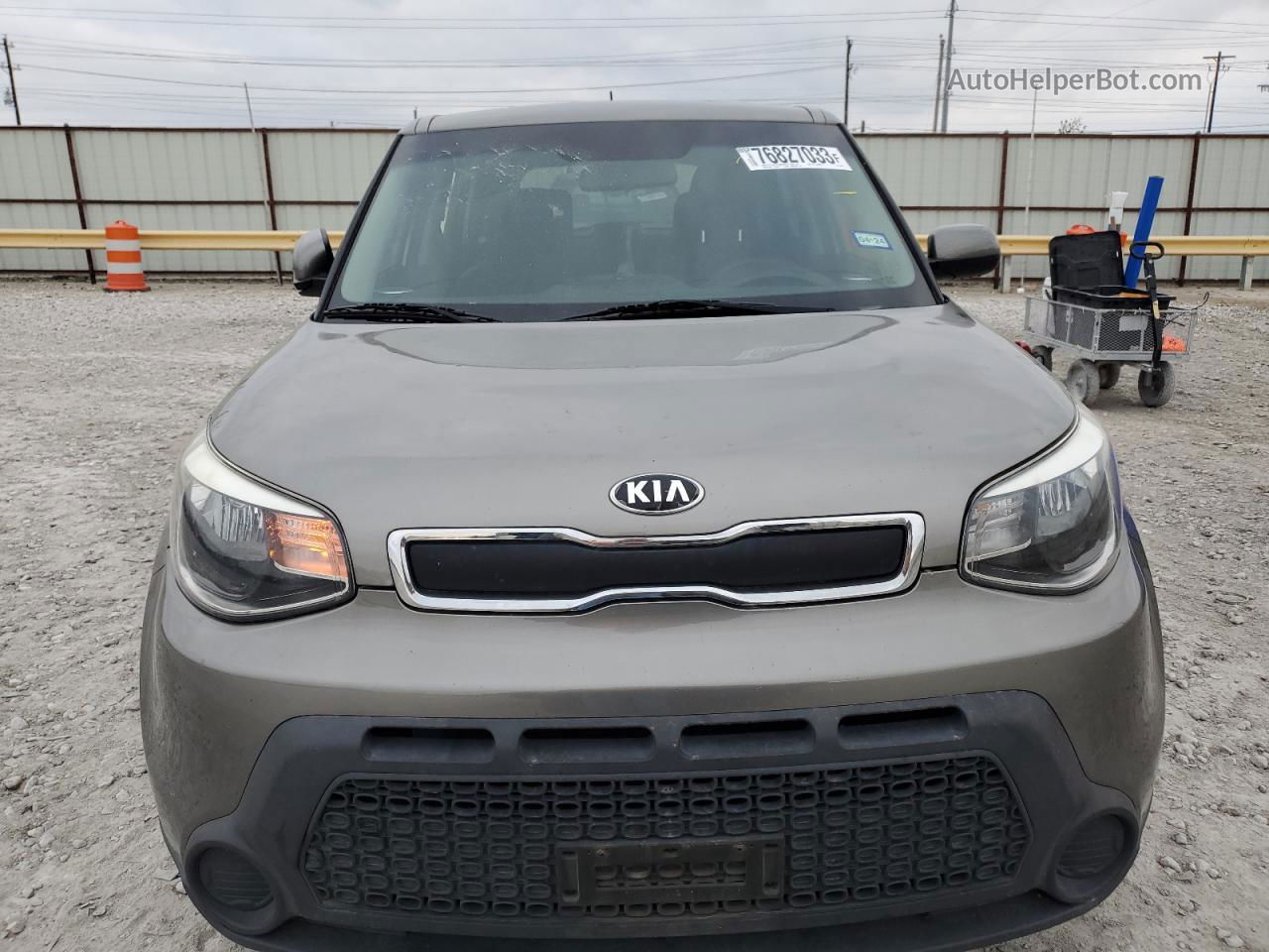 2016 Kia Soul  Серый vin: KNDJN2A21G7300312