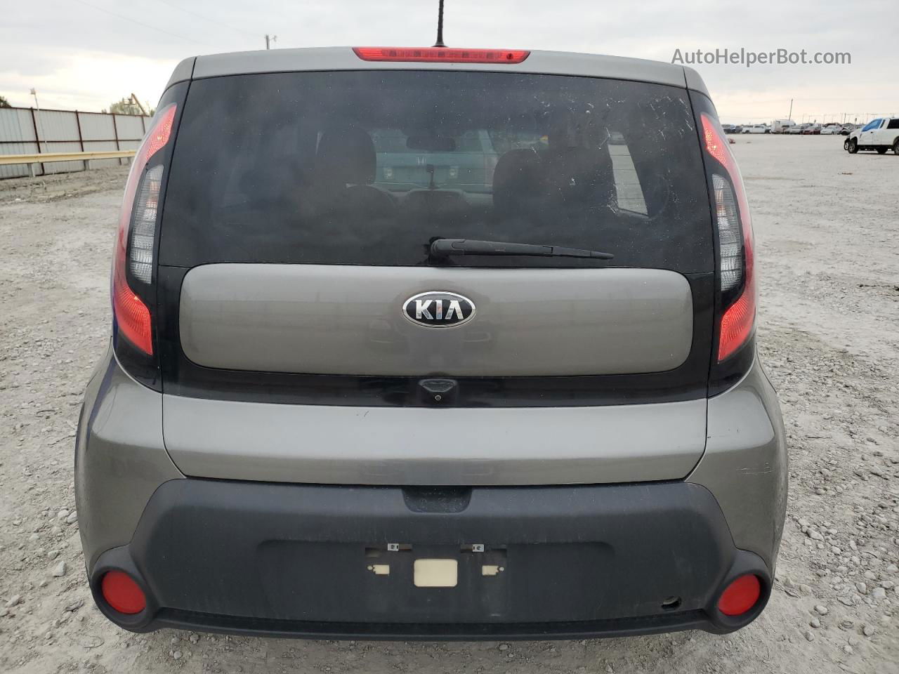 2016 Kia Soul  Gray vin: KNDJN2A21G7300312