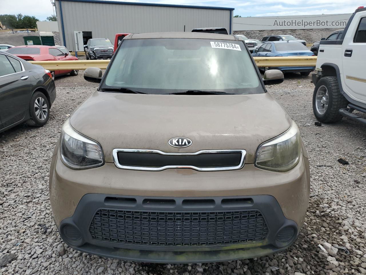 2016 Kia Soul  Brown vin: KNDJN2A21G7301766