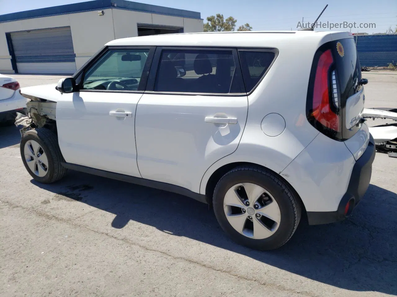 2016 Kia Soul  White vin: KNDJN2A21G7394725