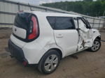 2016 Kia Soul  White vin: KNDJN2A21G7408381