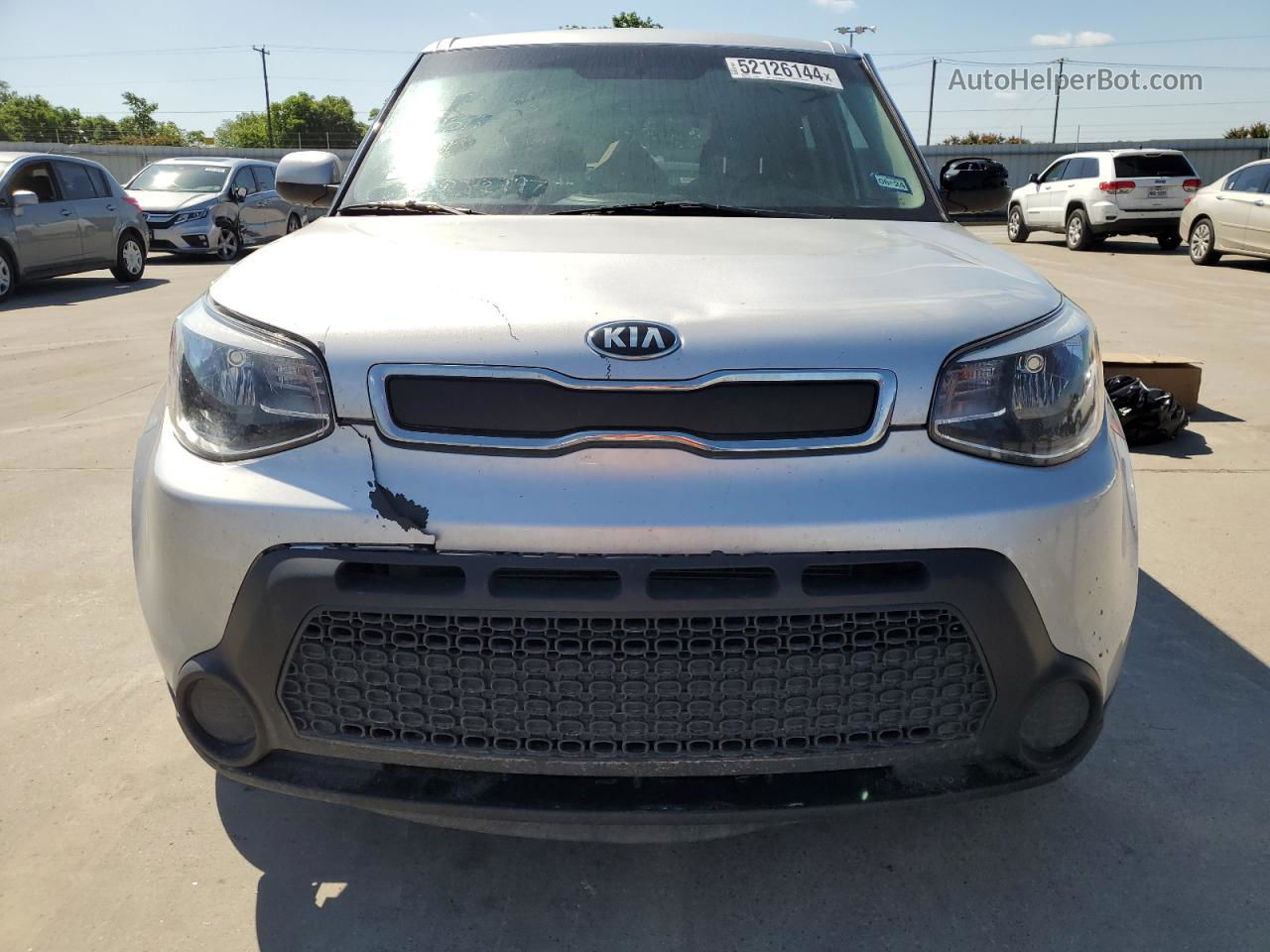 2016 Kia Soul  Silver vin: KNDJN2A21G7828397