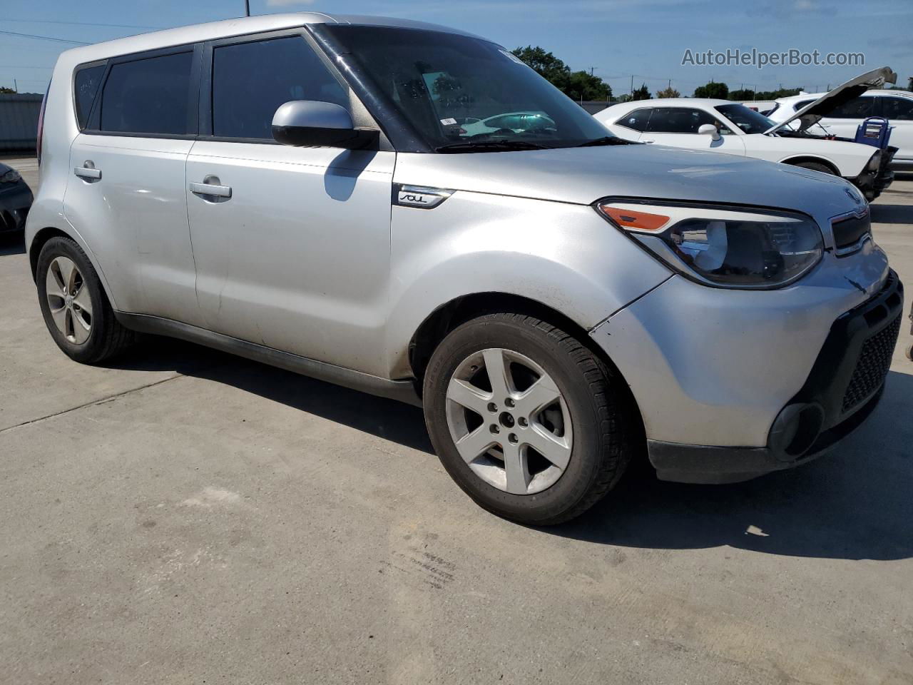 2016 Kia Soul  Silver vin: KNDJN2A21G7828397