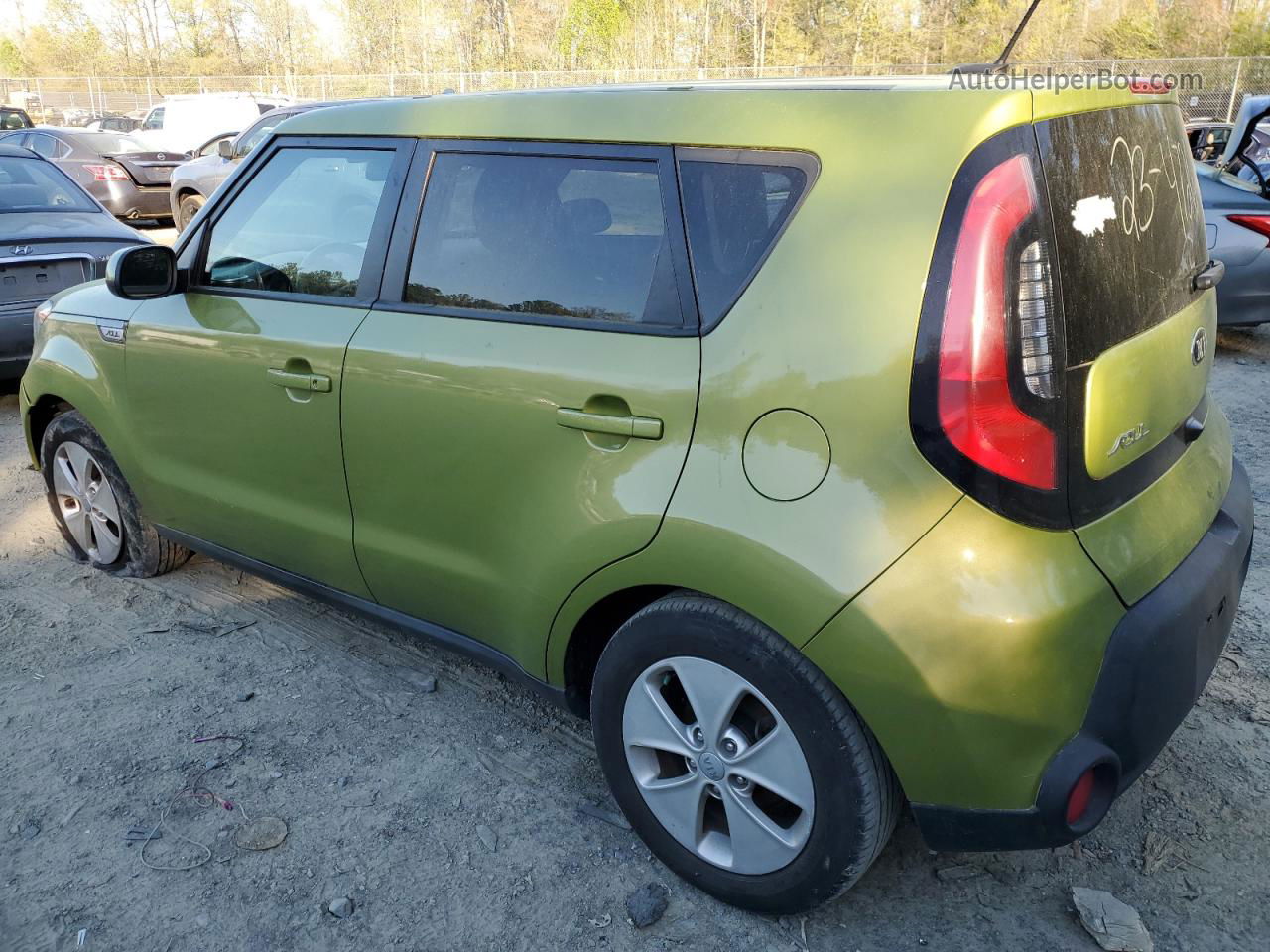 2016 Kia Soul  Green vin: KNDJN2A21G7849248