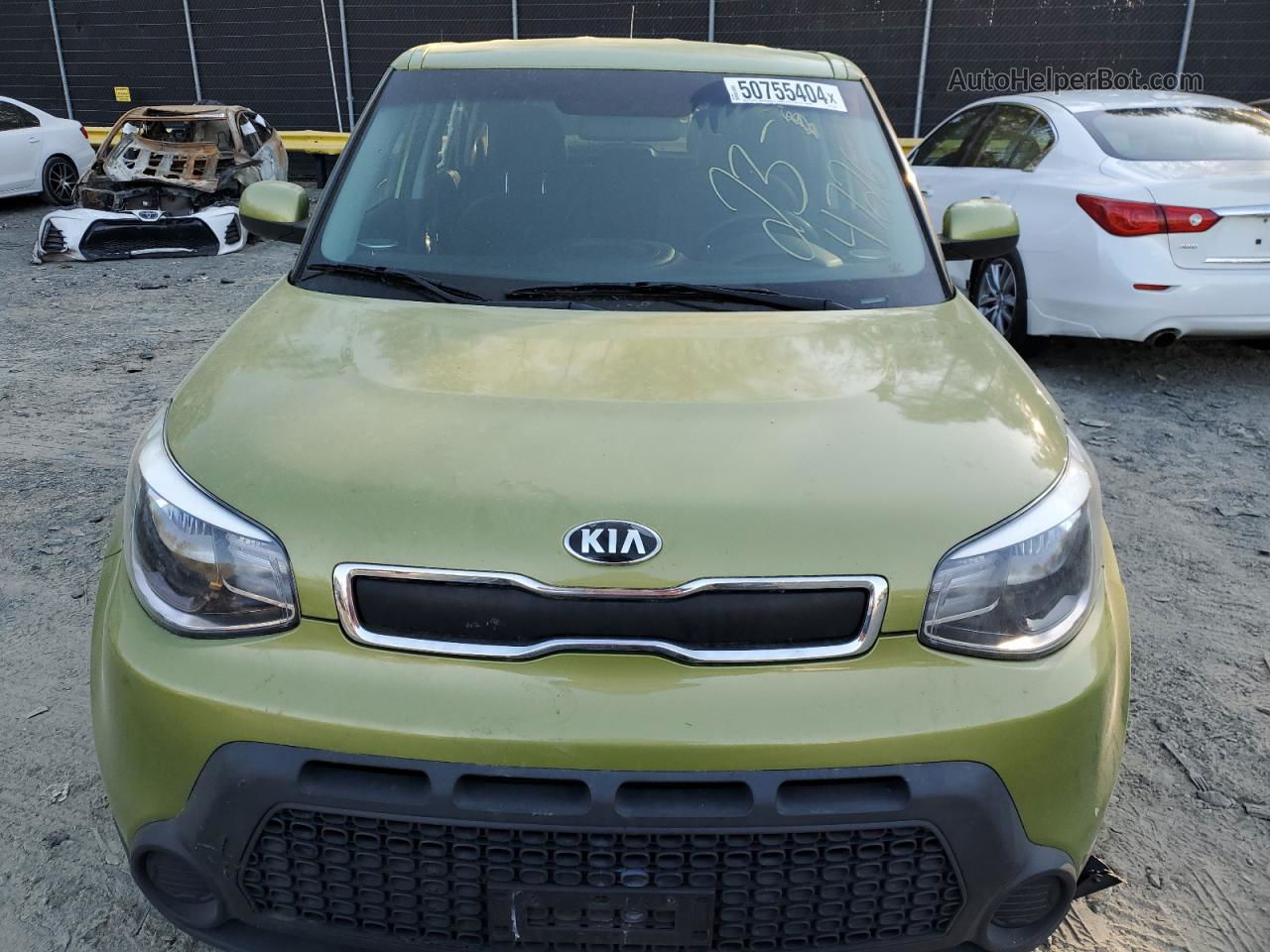 2016 Kia Soul  Green vin: KNDJN2A21G7849248