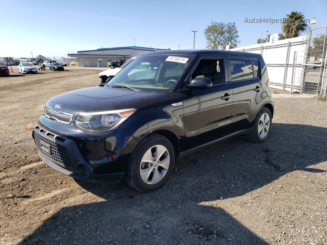 2016 Kia Soul  Black vin: KNDJN2A21G7854983