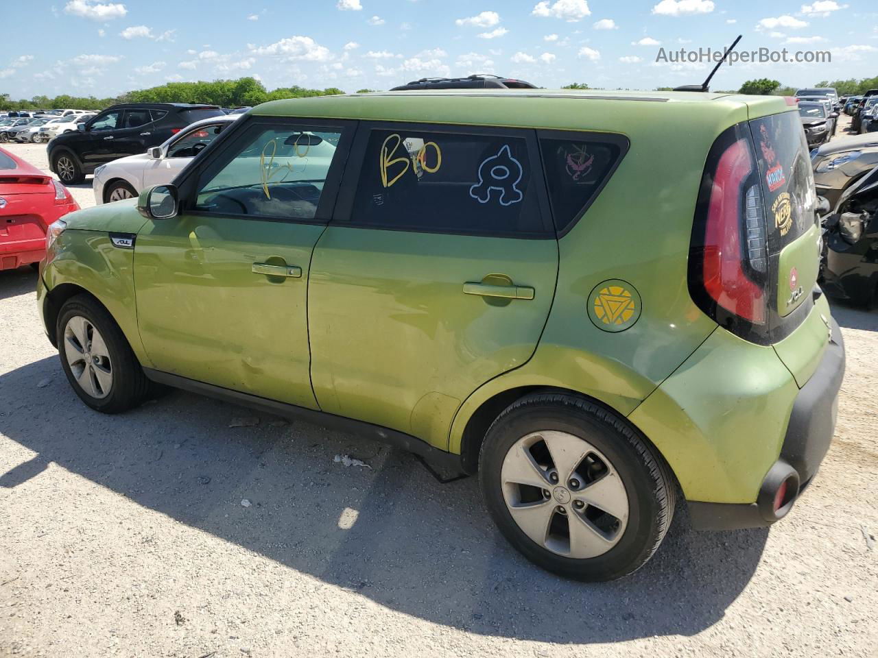 2016 Kia Soul  Green vin: KNDJN2A21G7864381