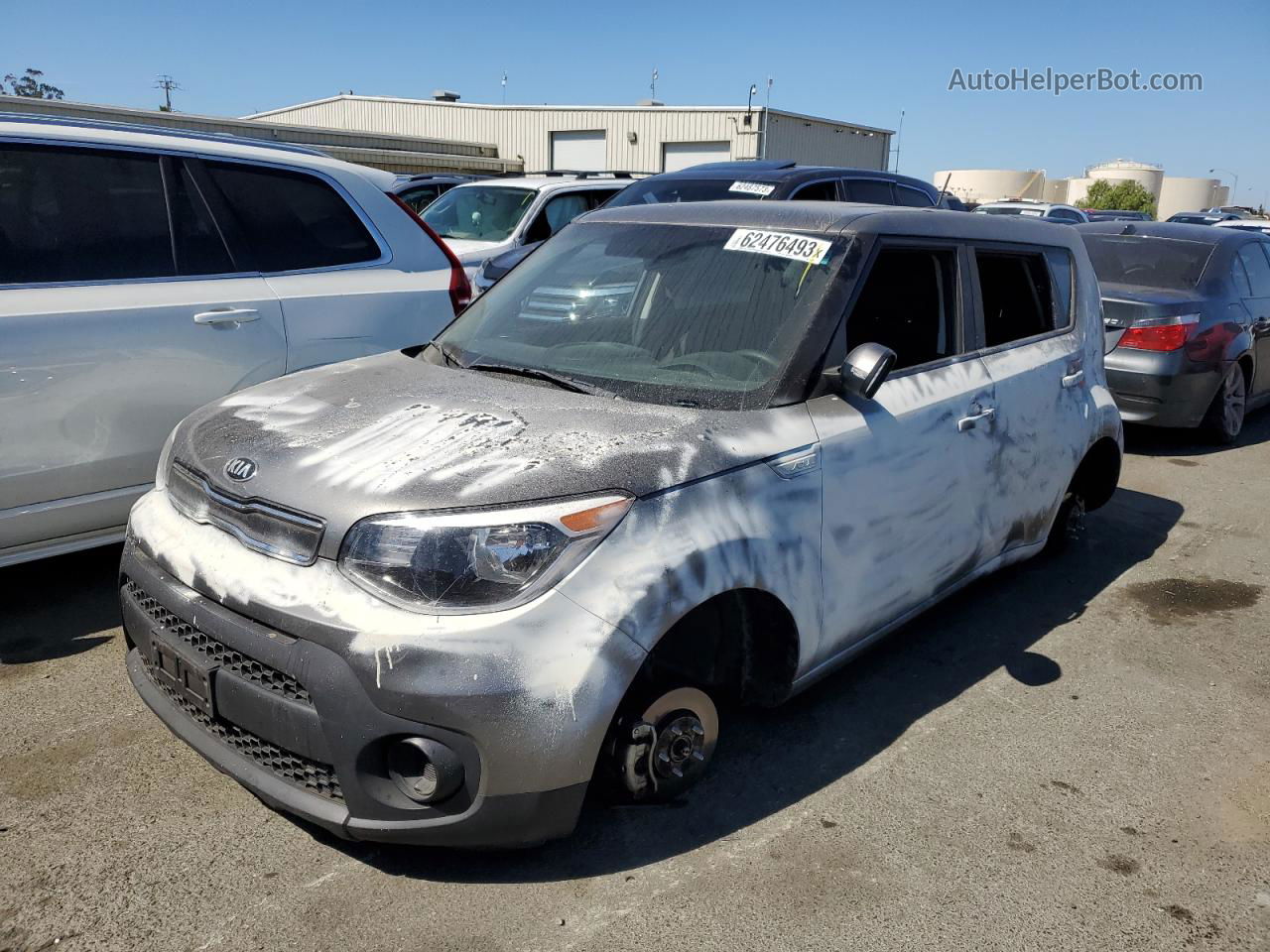 2019 Kia Soul  Silver vin: KNDJN2A21K7015733