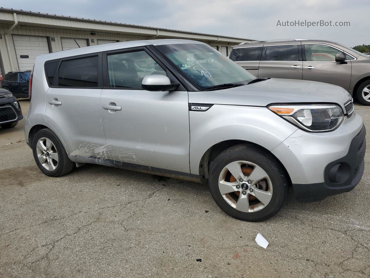 2019 Kia Soul  Silver vin: KNDJN2A21K7022908