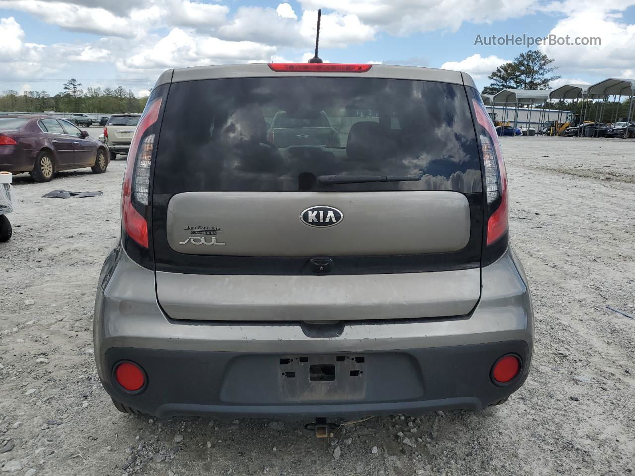 2019 Kia Soul  Gray vin: KNDJN2A21K7025615