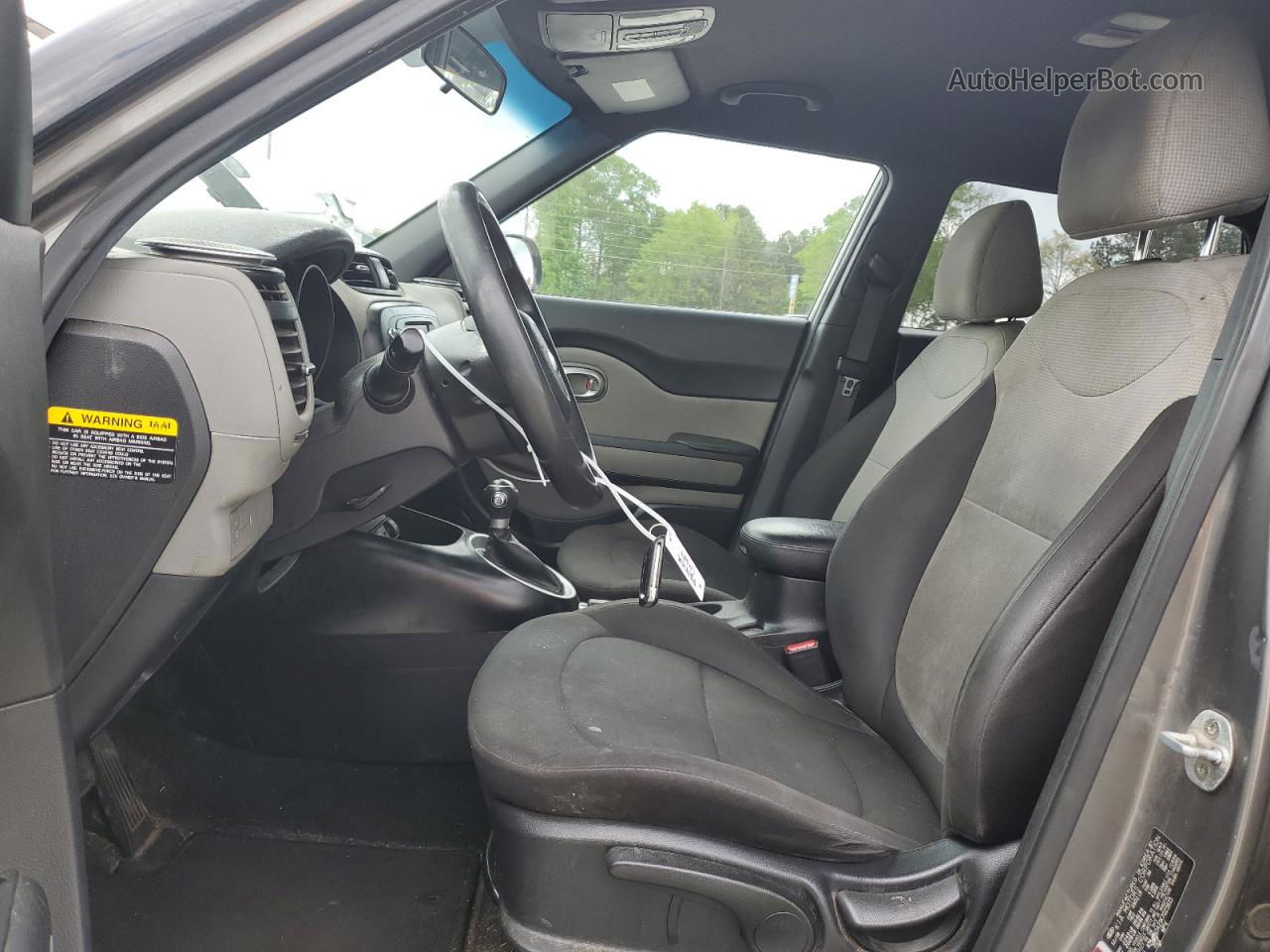 2019 Kia Soul  Gray vin: KNDJN2A21K7025615