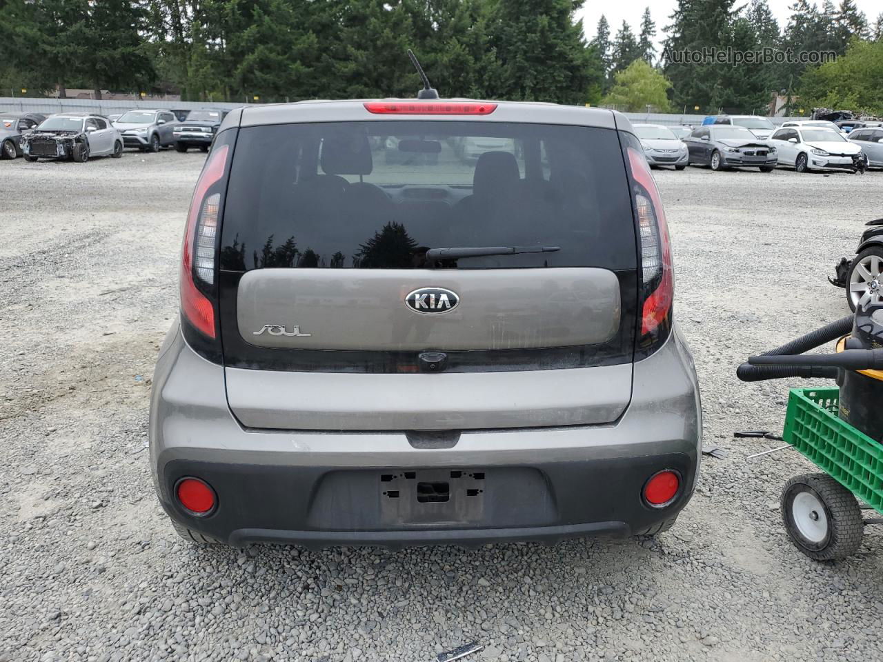 2019 Kia Soul  Gray vin: KNDJN2A21K7671589