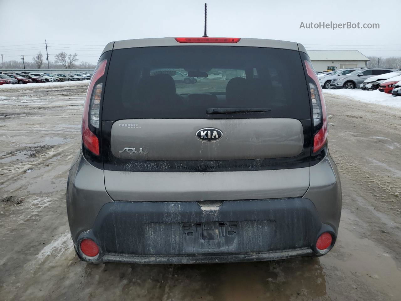 2016 Kia Soul  Серый vin: KNDJN2A22G7280555