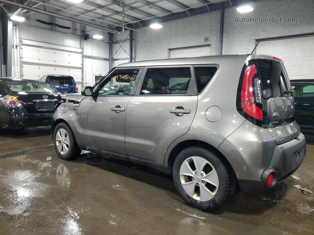 2016 Kia Soul  Gray vin: KNDJN2A22G7297162