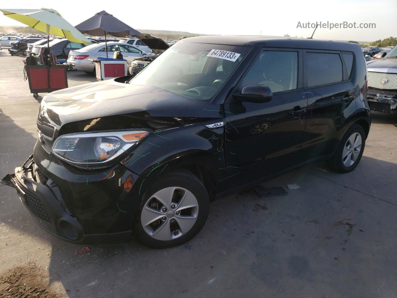 2016 Kia Soul  Black vin: KNDJN2A22G7394832