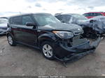 2016 Kia Soul   Черный vin: KNDJN2A22G7408874