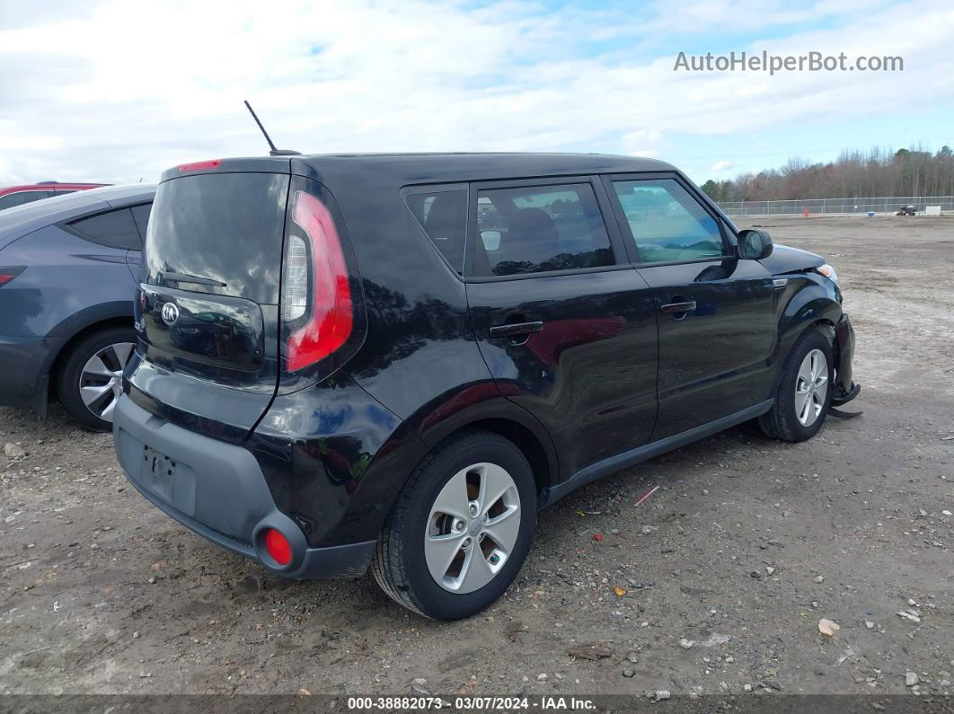 2016 Kia Soul   Черный vin: KNDJN2A22G7408874