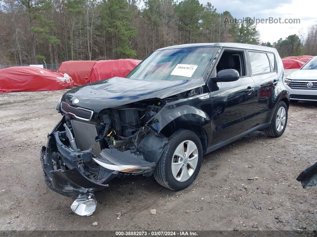 2016 Kia Soul   Черный vin: KNDJN2A22G7408874