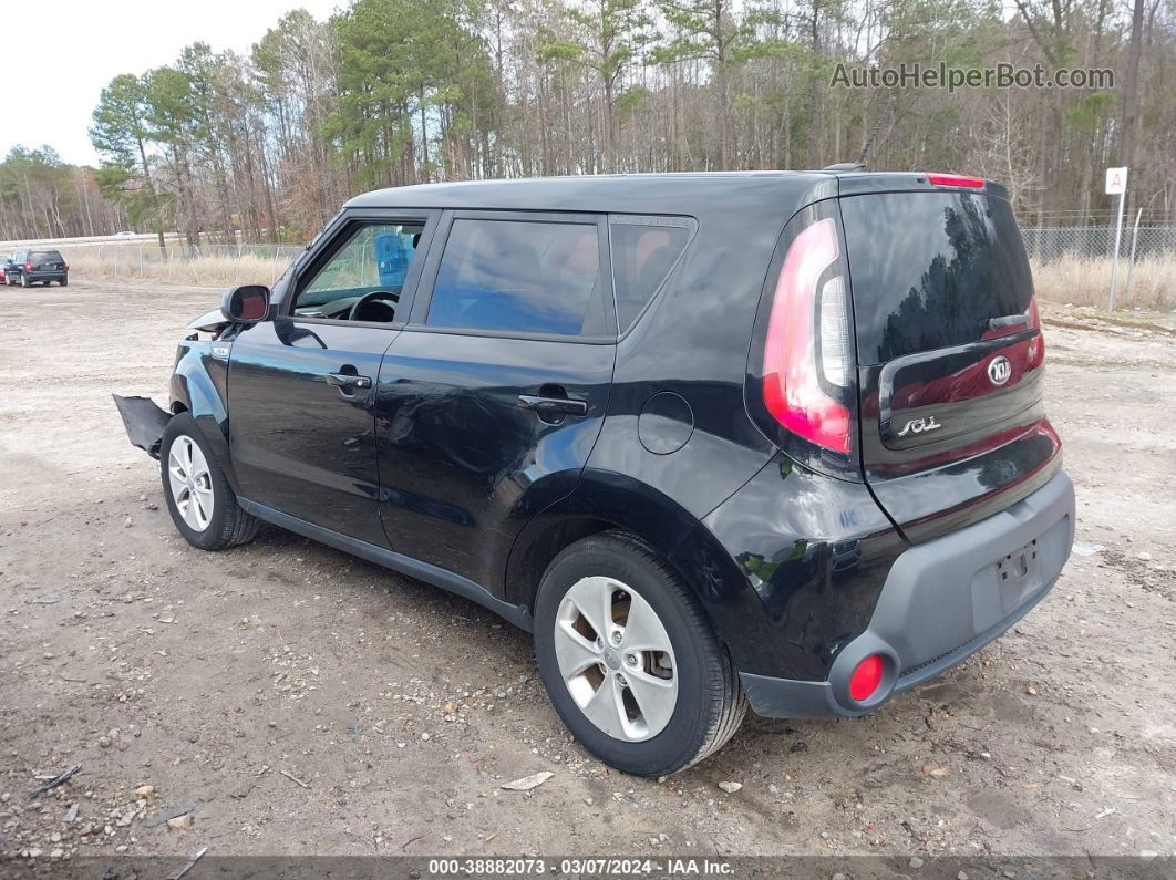 2016 Kia Soul   Черный vin: KNDJN2A22G7408874