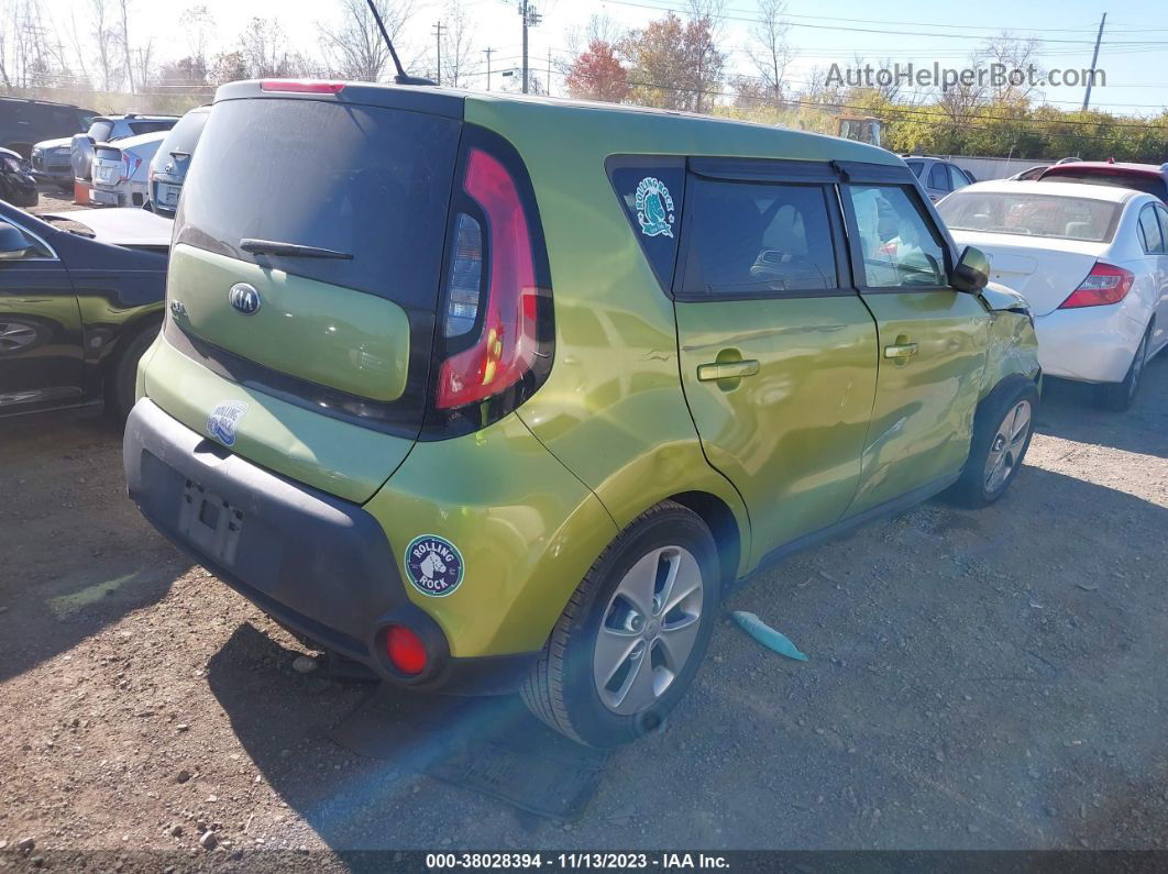 2016 Kia Soul Base Green vin: KNDJN2A22G7831390