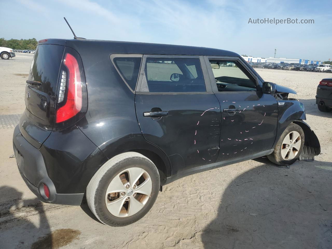 2016 Kia Soul  Black vin: KNDJN2A22G7852014