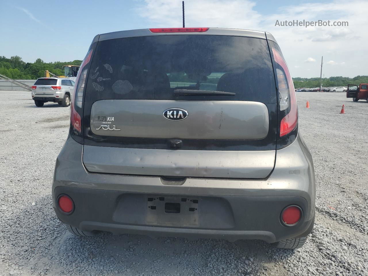 2019 Kia Soul  Gray vin: KNDJN2A22K7008550