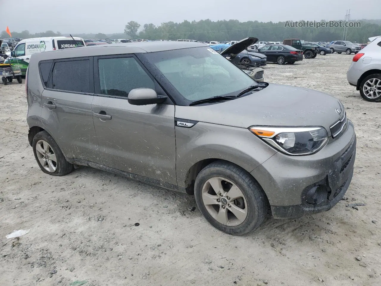 2019 Kia Soul  Gray vin: KNDJN2A22K7018219