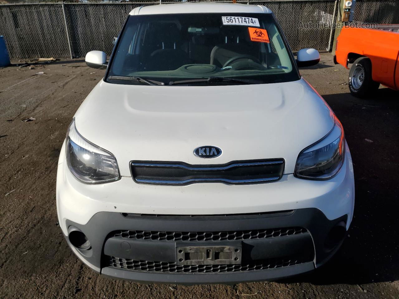 2019 Kia Soul  White vin: KNDJN2A22K7693603